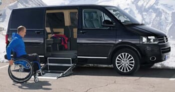 Volkswagen Tranporter mit Kassettenlift
